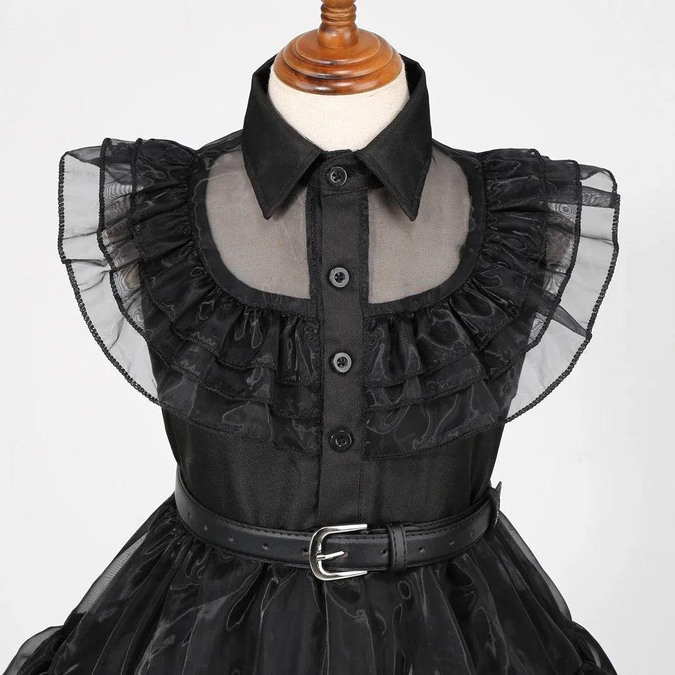 Fantasia Infantil Wandinha - Fantasia Infantil