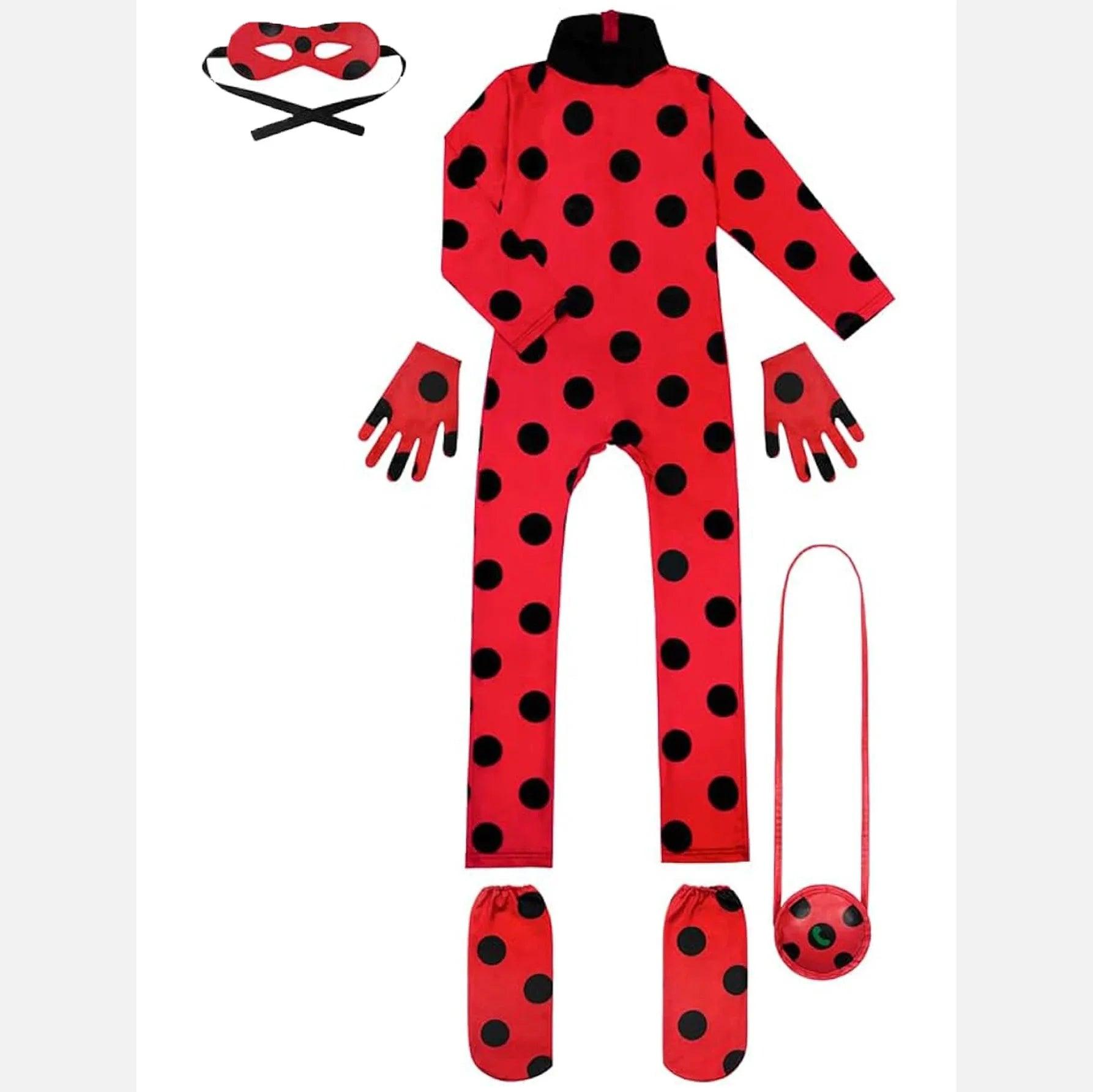 Fantasia LadyBug Infantil - Fantasia Infantil