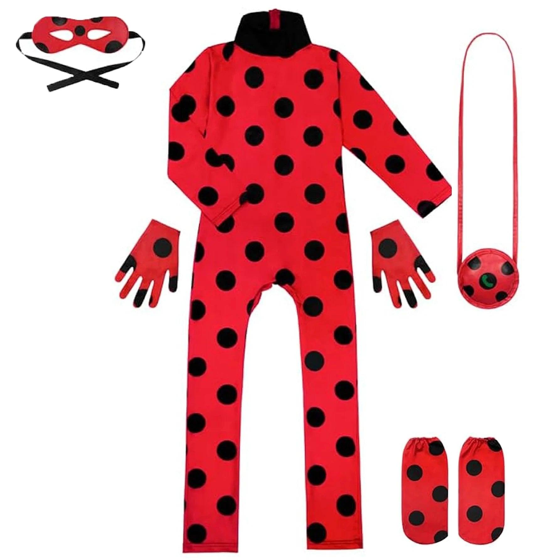 Fantasia LadyBug Infantil - Fantasia Infantil