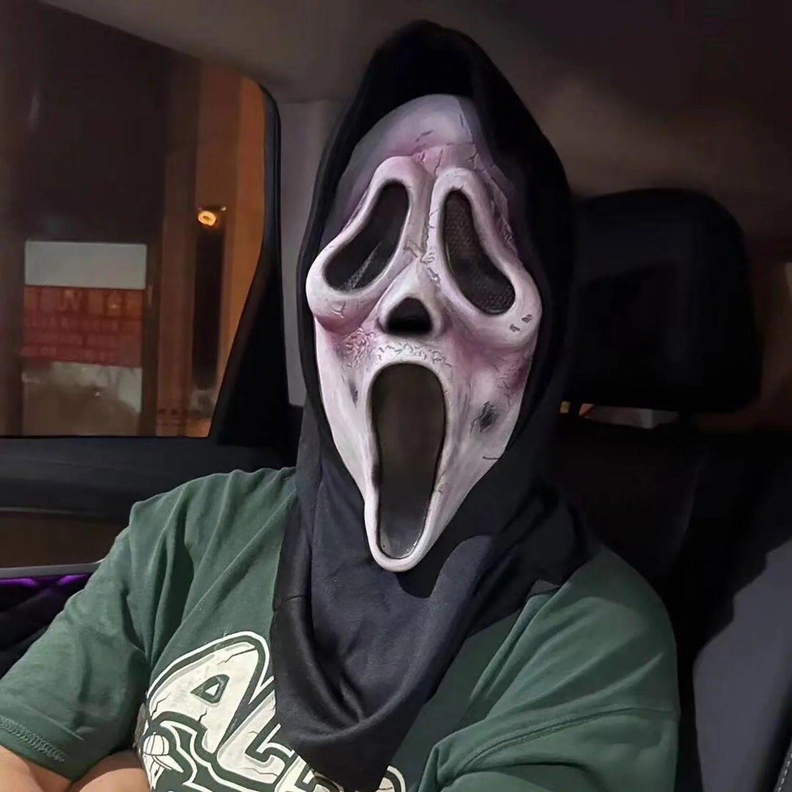 Máscara Ghostface - Cara Fantasma - Fantasia Infantil