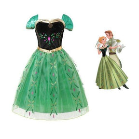 Anna Frozen Luxo - Fantasia Infantil - Princesas - Fantasia Infantil