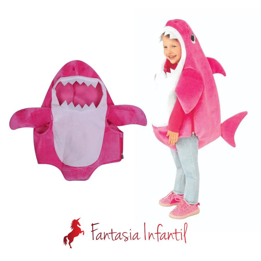 Fantasia Infantil - Tubarão Baby Shark - Fantasia Infantil