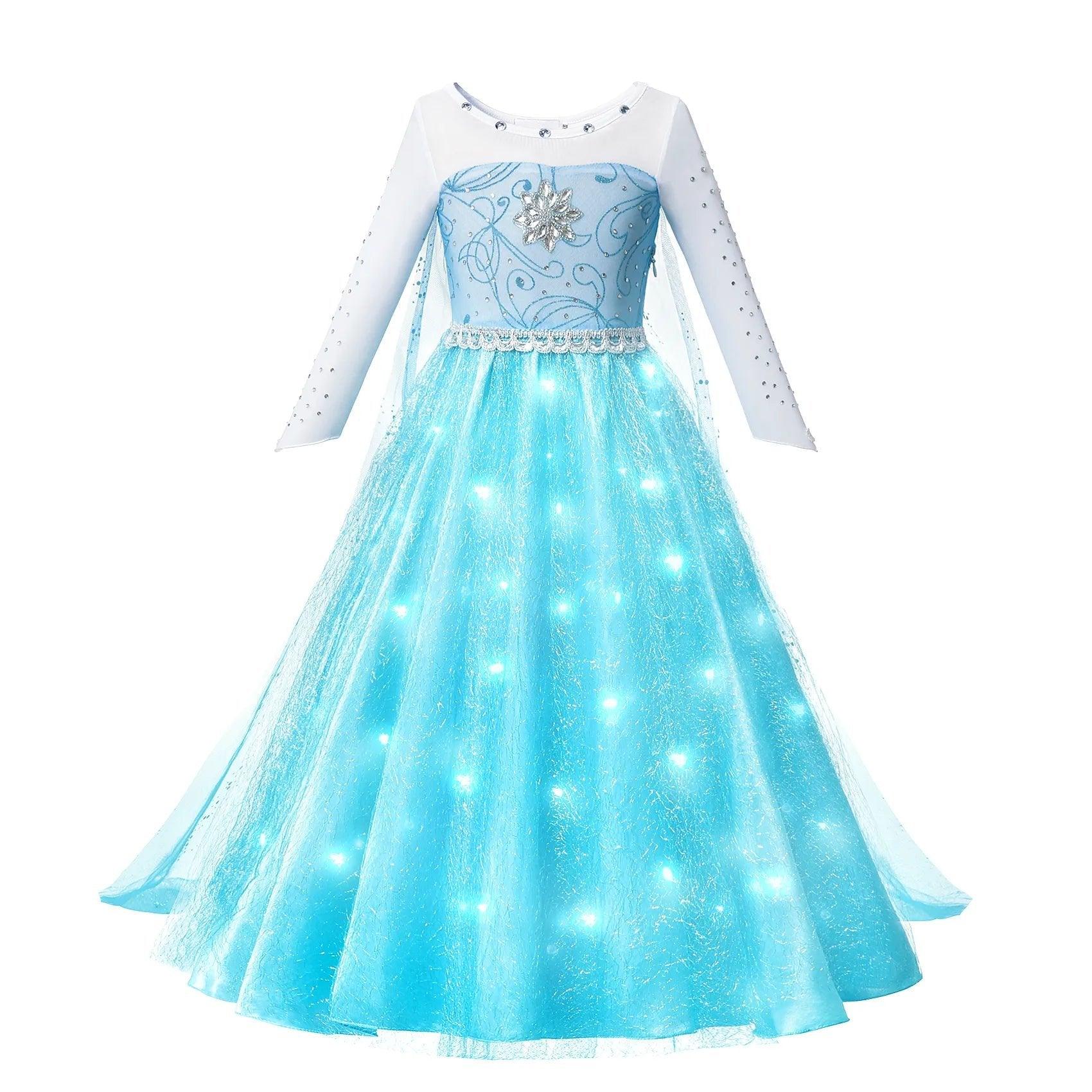 Fantasias Infantis de Princesa com Saia de LED - Fantasia Infantil