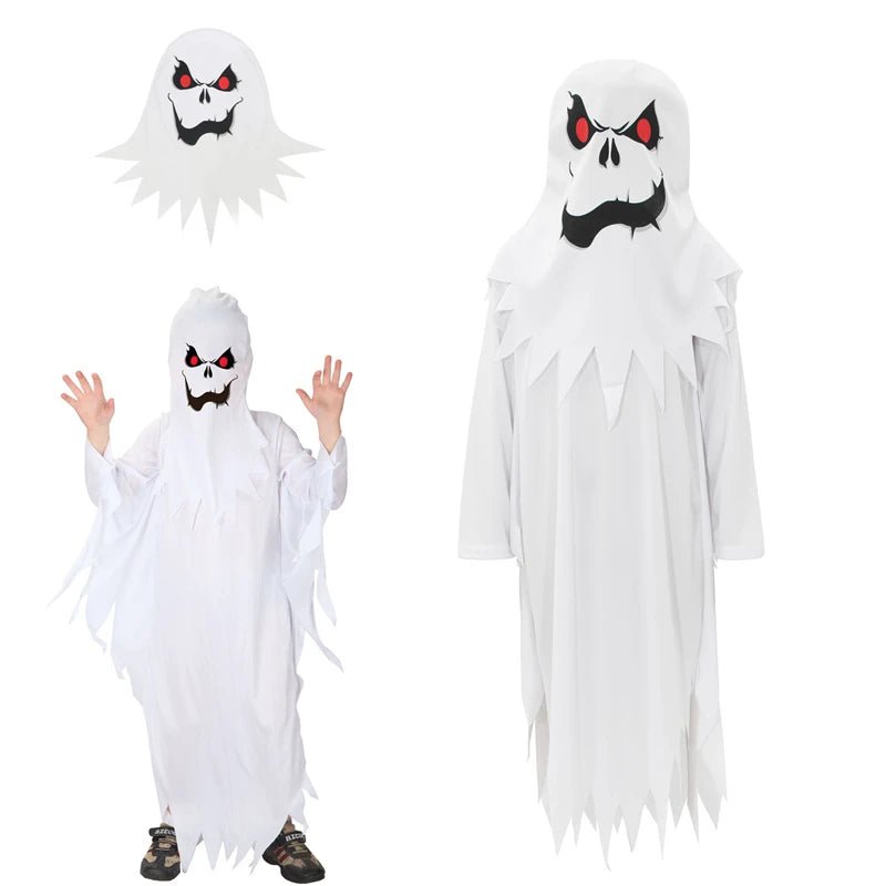 Fantasma Assustador - Fantasia Halloween - Fantasia Infantil
