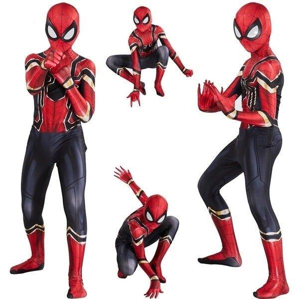 Homem Aranha Personagens e Homem de Ferro - Fantasia Infantil - Fantasia Infantil