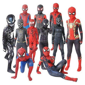 Homem Aranha Personagens e Homem de Ferro - Fantasia Infantil - Fantasia Infantil