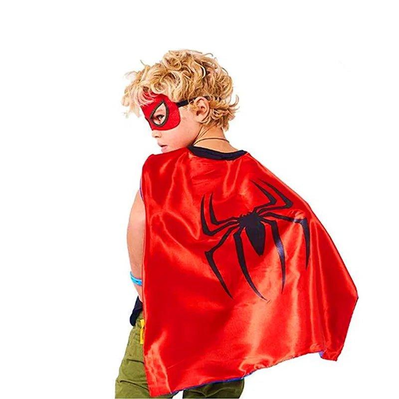 Máscara e Capa de Super Heróis - Fantasia Infantil