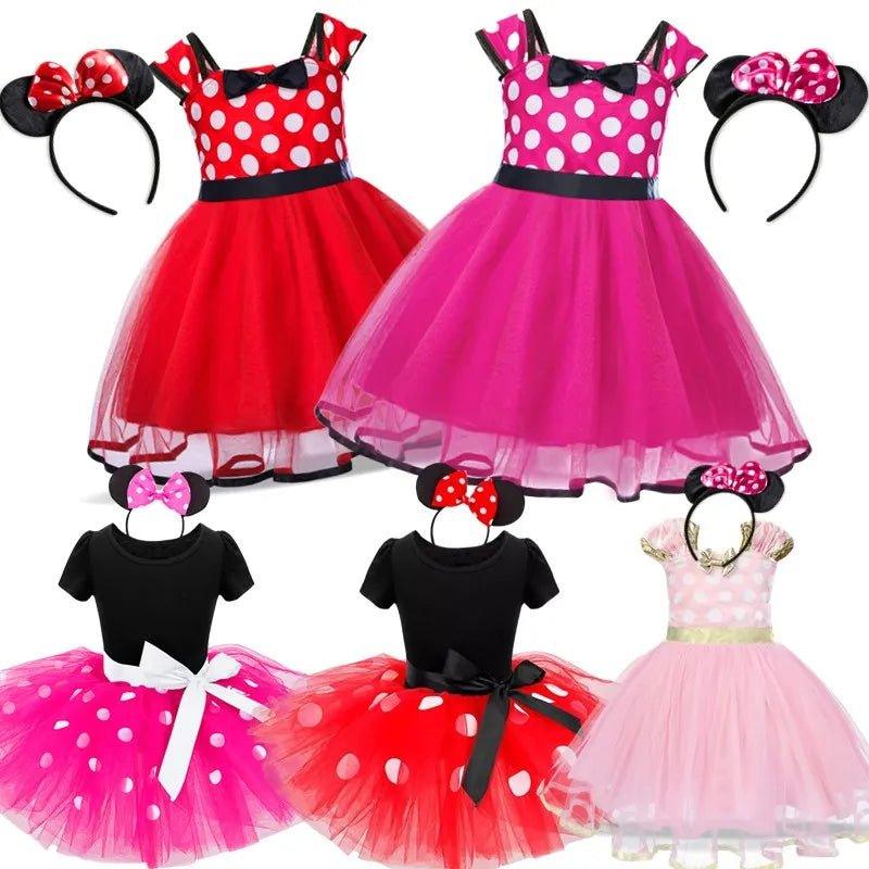 Vestido Minnie - Fantasia Infantil - Disney - Fantasia Infantil